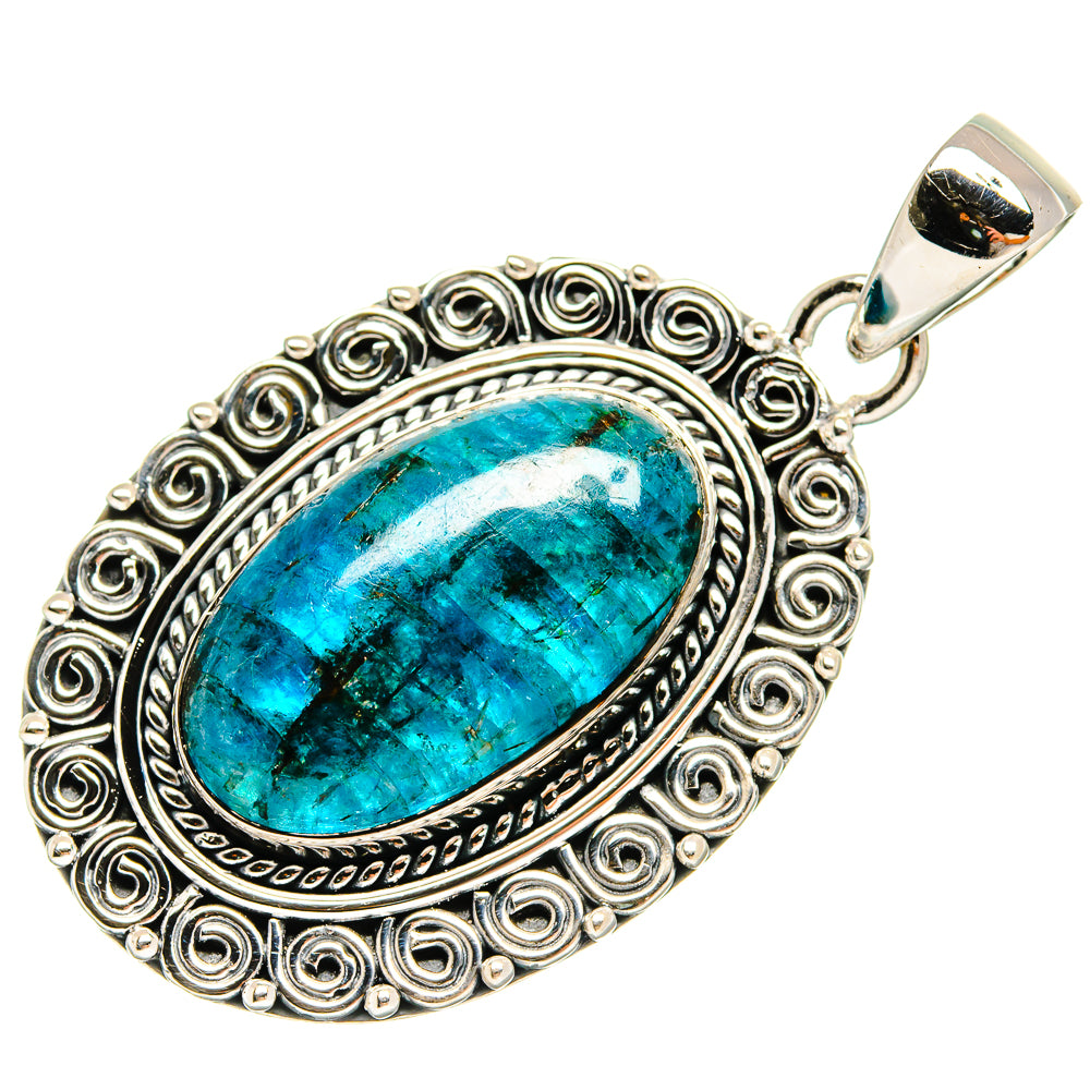 Apatite Pendants handcrafted by Anasilvercos - PD24126 - Photo 2