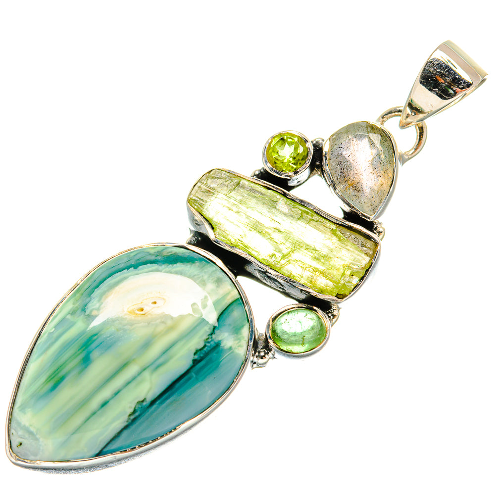 Ocean Jasper Pendants handcrafted by Anasilvercos - PD24130 - Photo 2