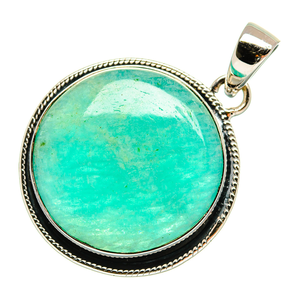Amazonite Pendants handcrafted by Anasilvercos - PD24137 - Photo 2