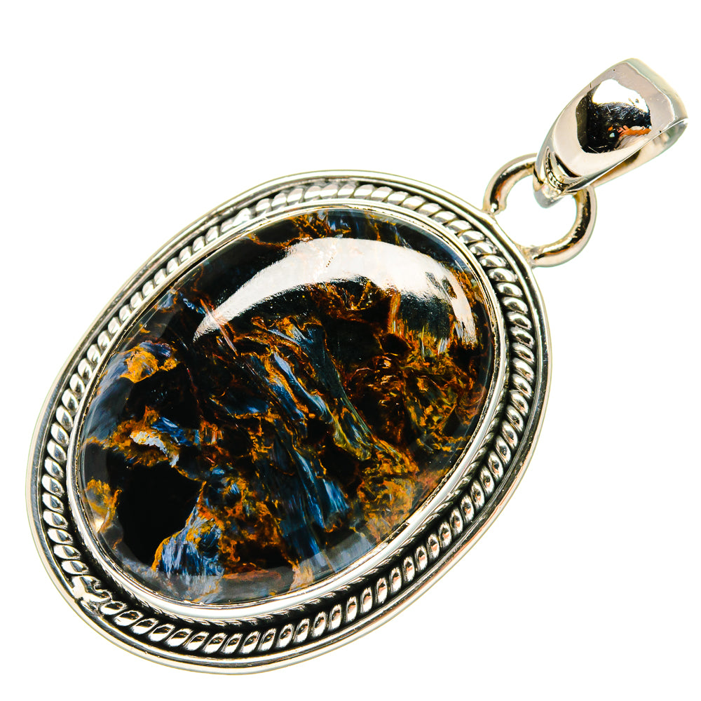 Pietersite Pendants handcrafted by Anasilvercos - PD24142 - Photo 2
