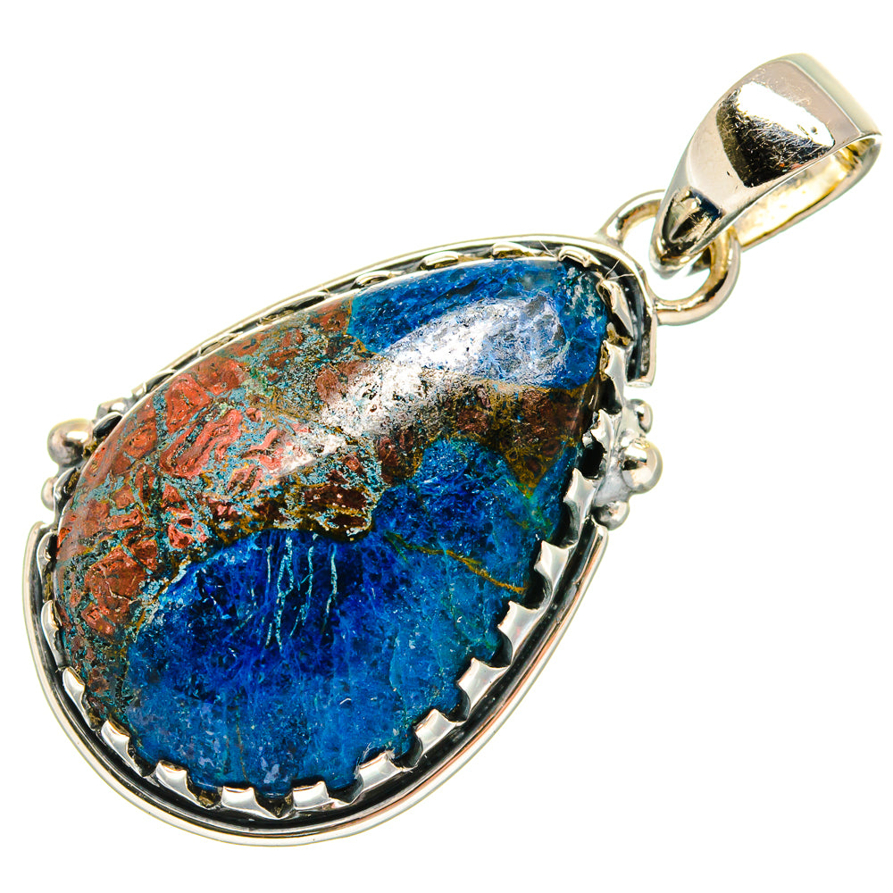 Azurite Pendants handcrafted by Anasilvercos - PD24143 - Photo 2