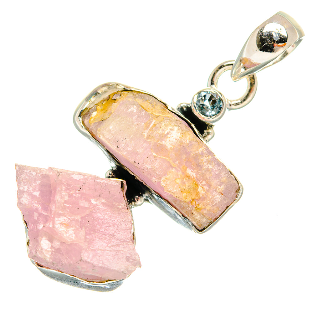 Kunzite Pendants handcrafted by Anasilvercos - PD24177 - Photo 2
