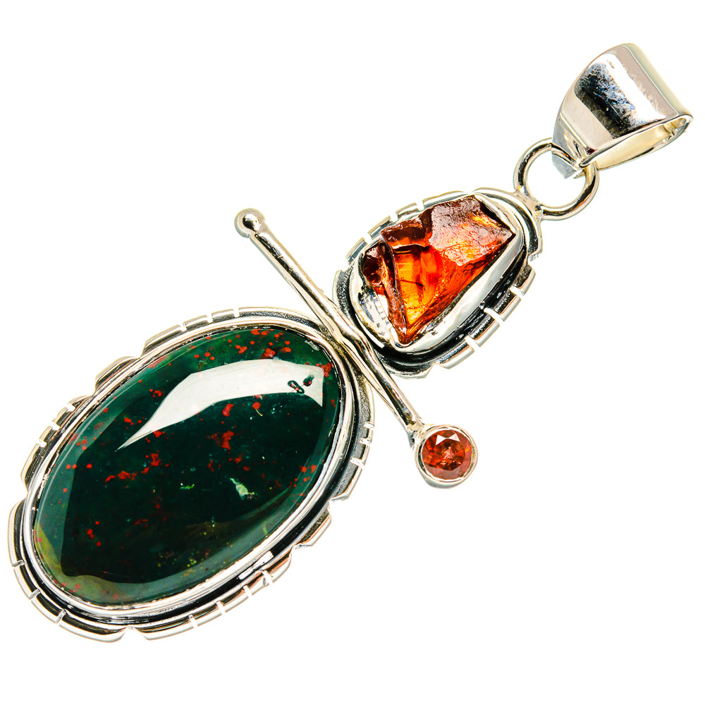 Bloodstone Pendants handcrafted by Anasilvercos - PD24193 - Photo 2