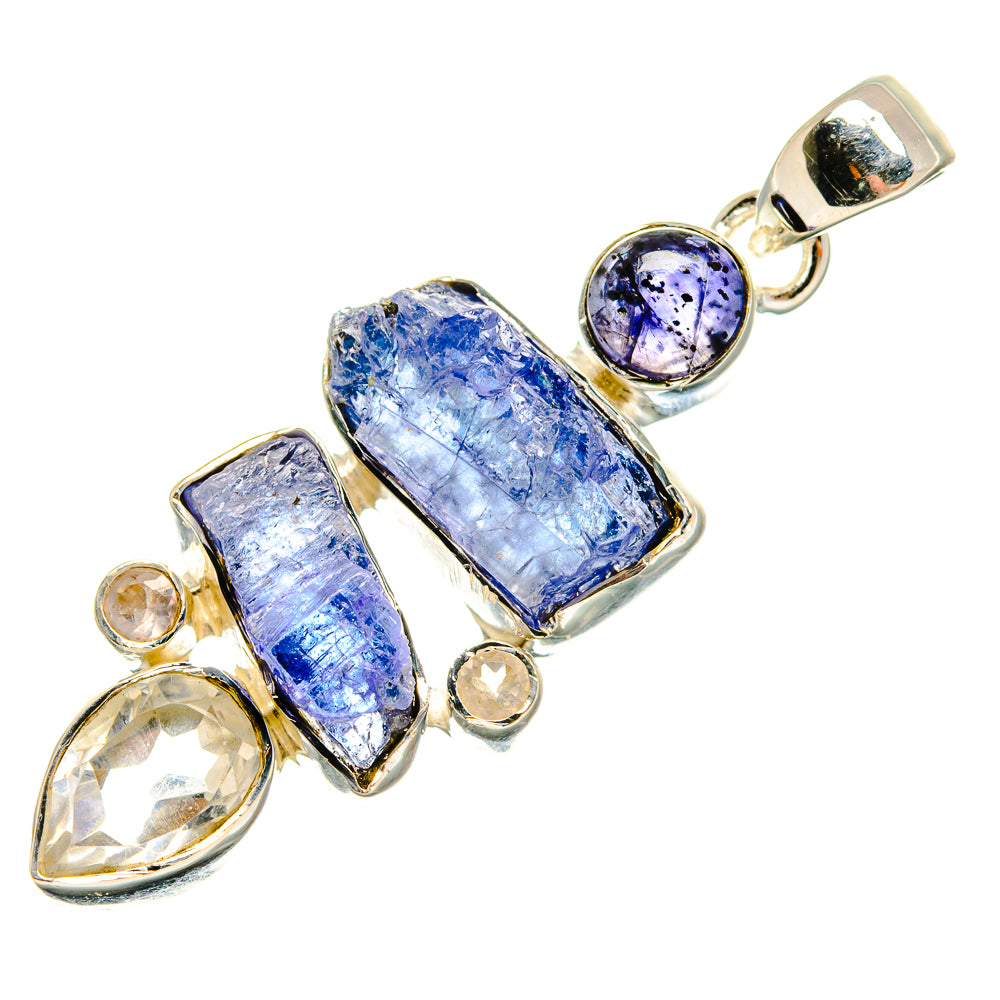 Tanzanite Pendants handcrafted by Anasilvercos - PD24203 - Photo 2