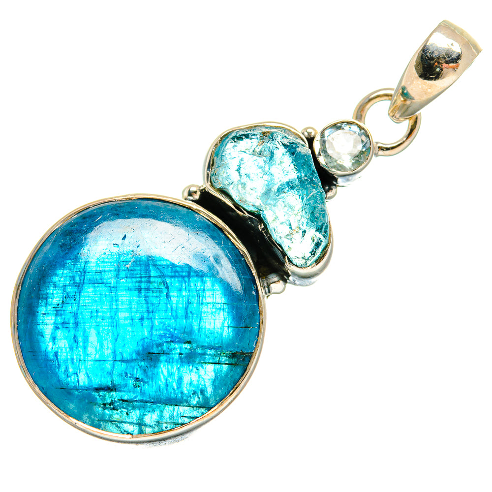 Apatite Pendants handcrafted by Anasilvercos - PD24215 - Photo 2