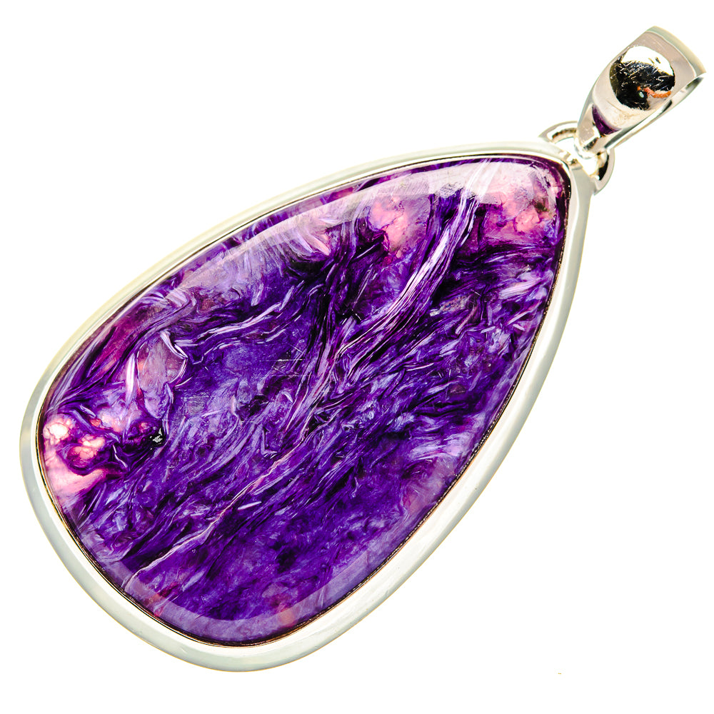 Charoite Pendants handcrafted by Anasilvercos - PD24219 - Photo 2