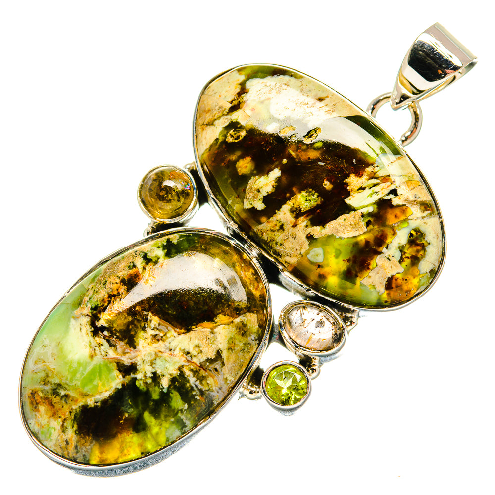 Rainforest Opal Pendants handcrafted by Anasilvercos - PD24222 - Photo 2