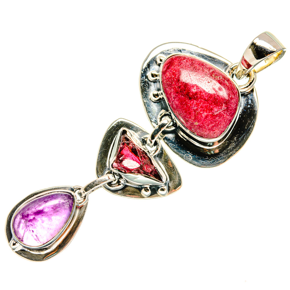 Thulite Pendants handcrafted by Anasilvercos - PD24232 - Photo 2