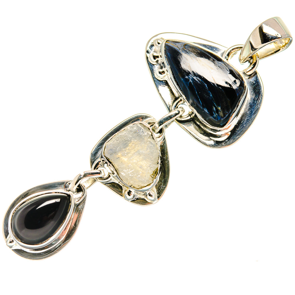 Pietersite Pendants handcrafted by Anasilvercos - PD24233 - Photo 2