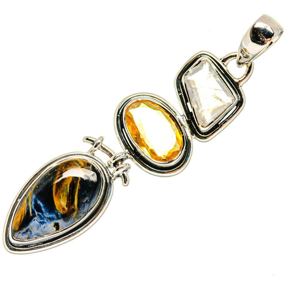 Pietersite Pendants handcrafted by Anasilvercos - PD24235 - Photo 2
