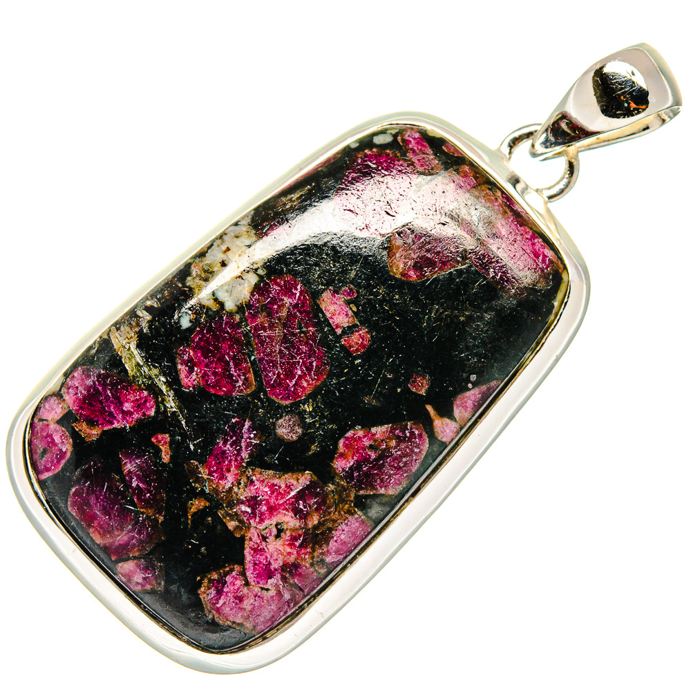 Russian Eudialyte Pendants handcrafted by Anasilvercos - PD24239 - Photo 2