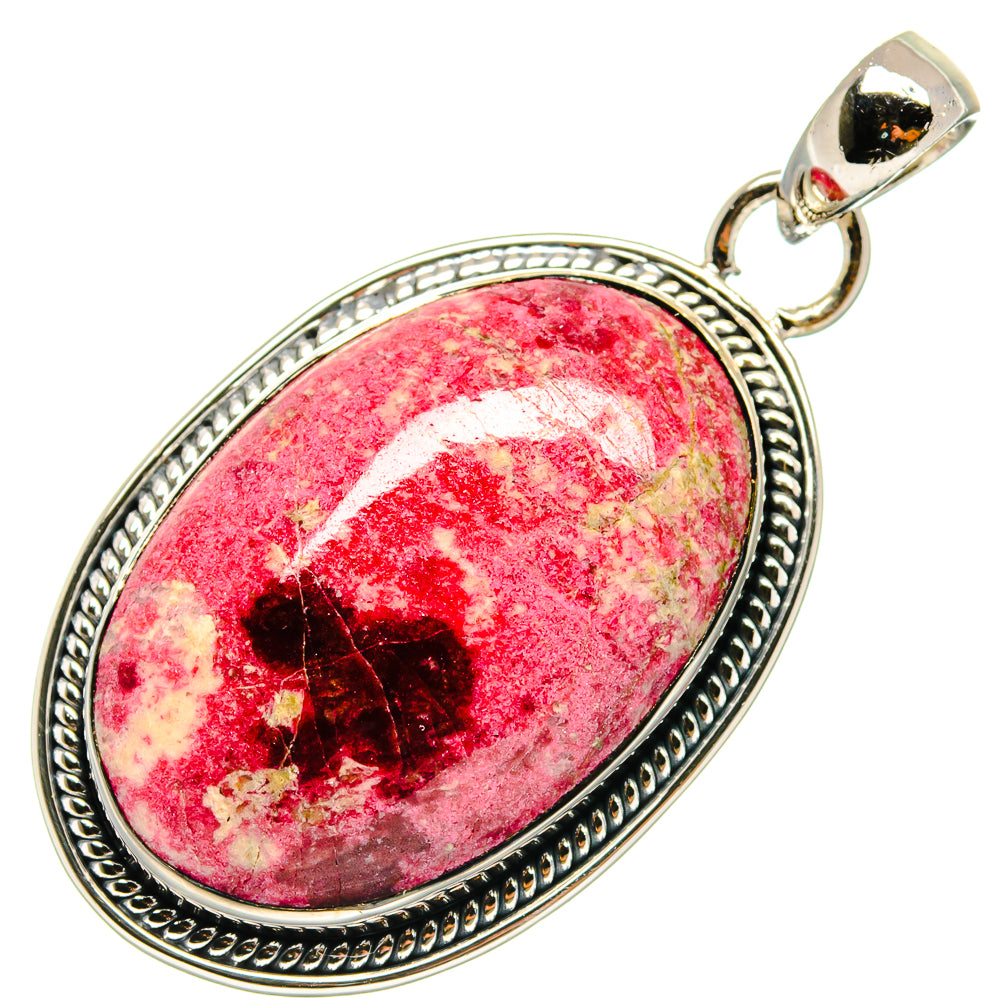 Thulite Pendants handcrafted by Anasilvercos - PD24249 - Photo 2