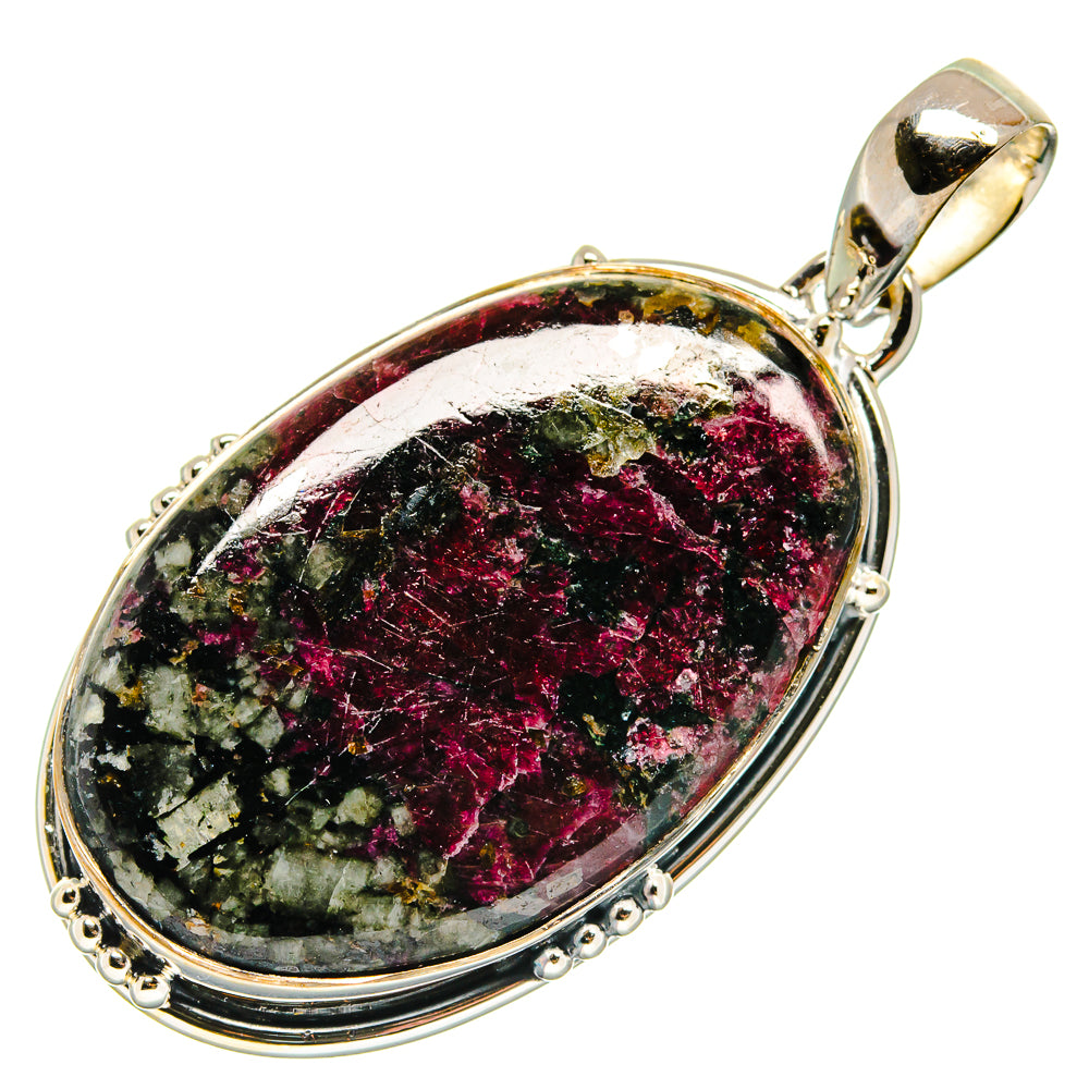 Russian Eudialyte Pendants handcrafted by Anasilvercos - PD24251 - Photo 2