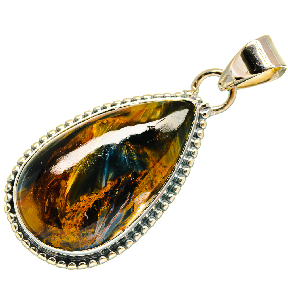 Pietersite Pendants handcrafted by Anasilvercos - PD24264 - Photo 2