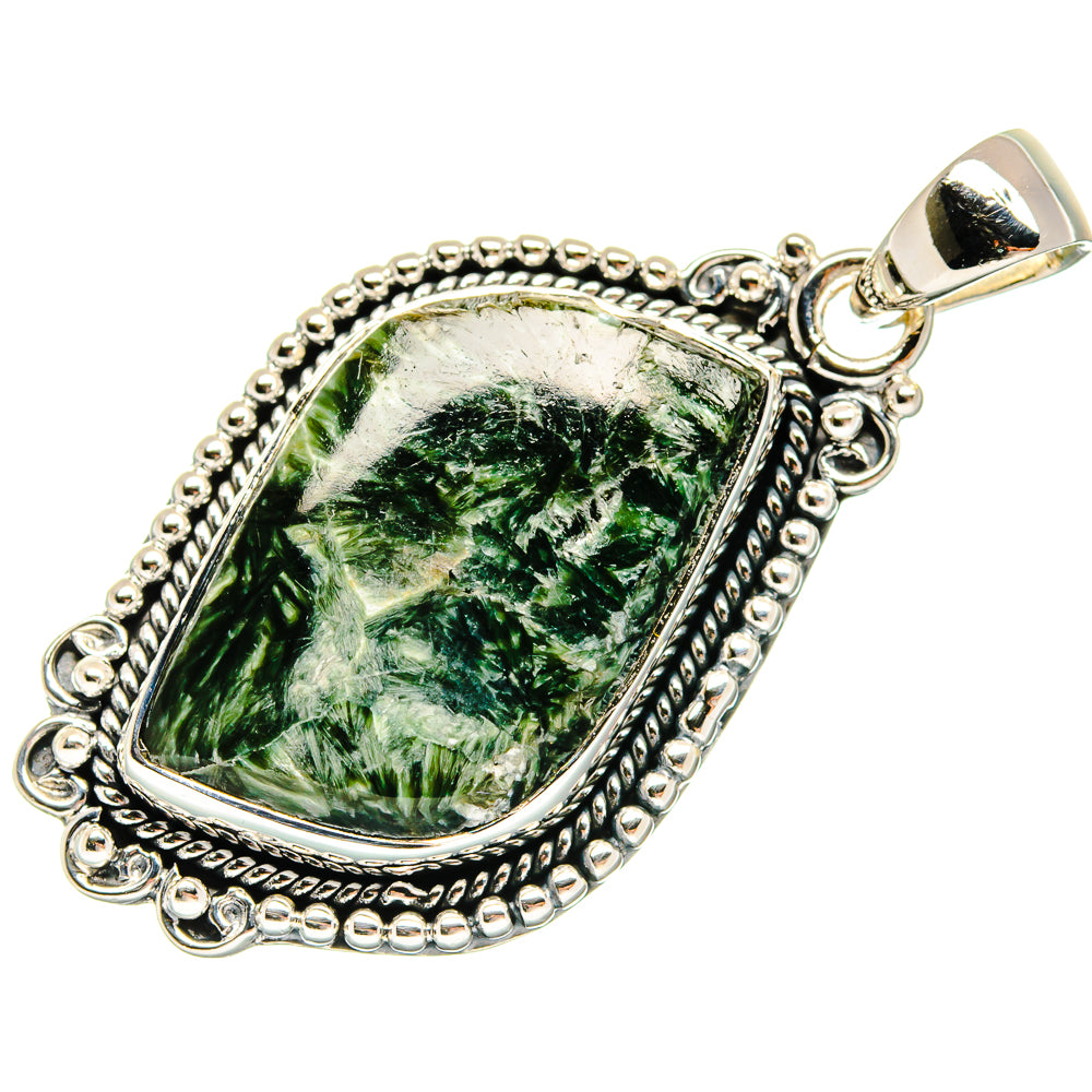 Seraphinite Pendants handcrafted by Anasilvercos - PD24267 - Photo 2