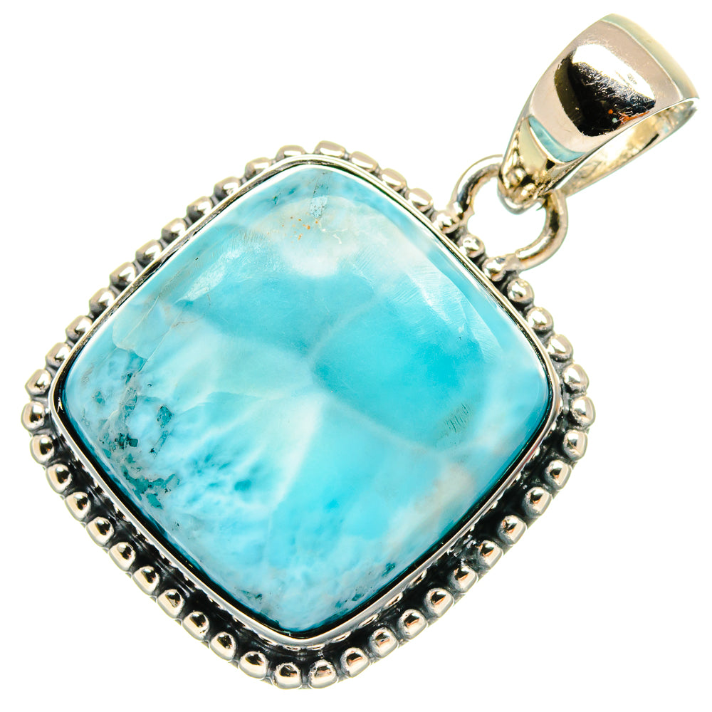 Larimar Pendants handcrafted by Anasilvercos - PD24269 - Photo 2