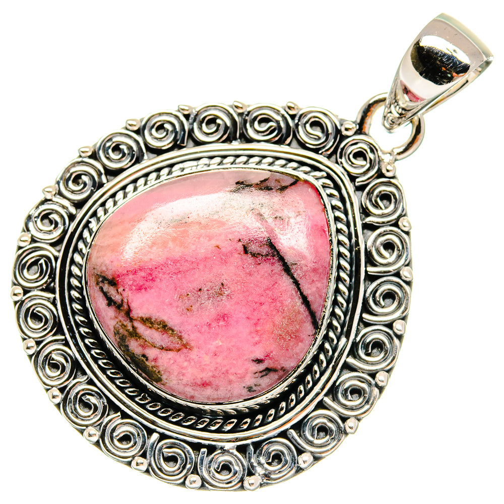 Rhodonite Pendants handcrafted by Anasilvercos - PD24272 - Photo 2