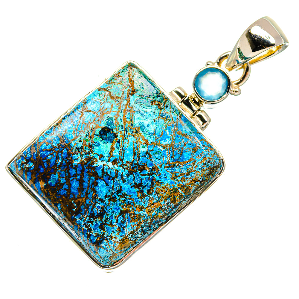 Shattuckite Pendants handcrafted by Anasilvercos - PD24284 - Photo 2