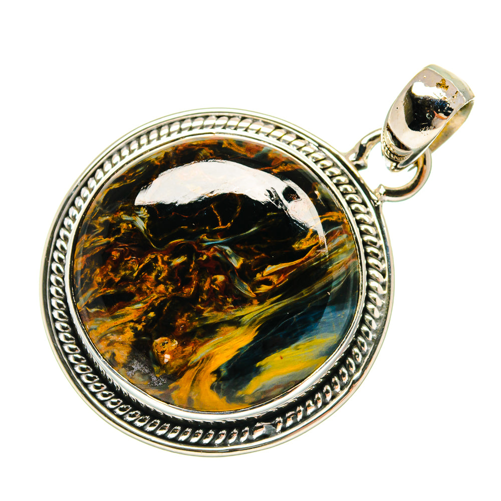 Pietersite Pendants handcrafted by Anasilvercos - PD24293 - Photo 2