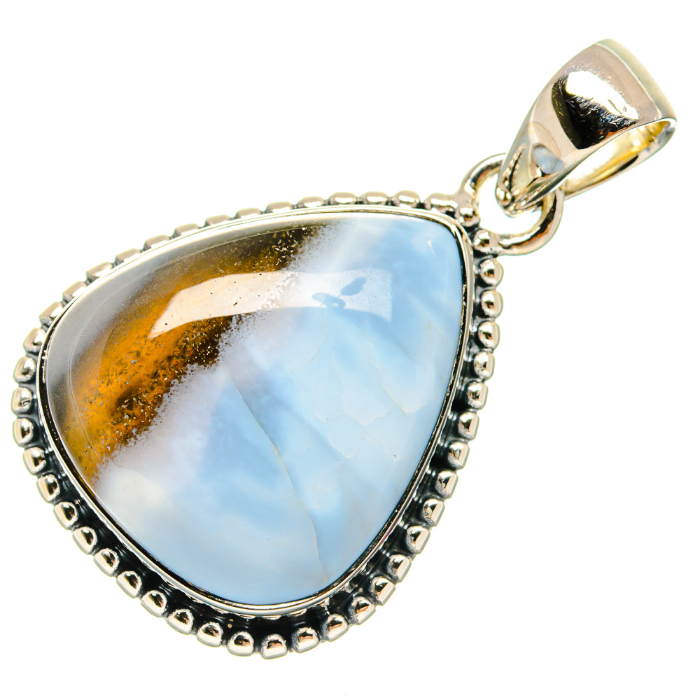 Owyhee Opal Pendants handcrafted by Anasilvercos - PD24297 - Photo 2