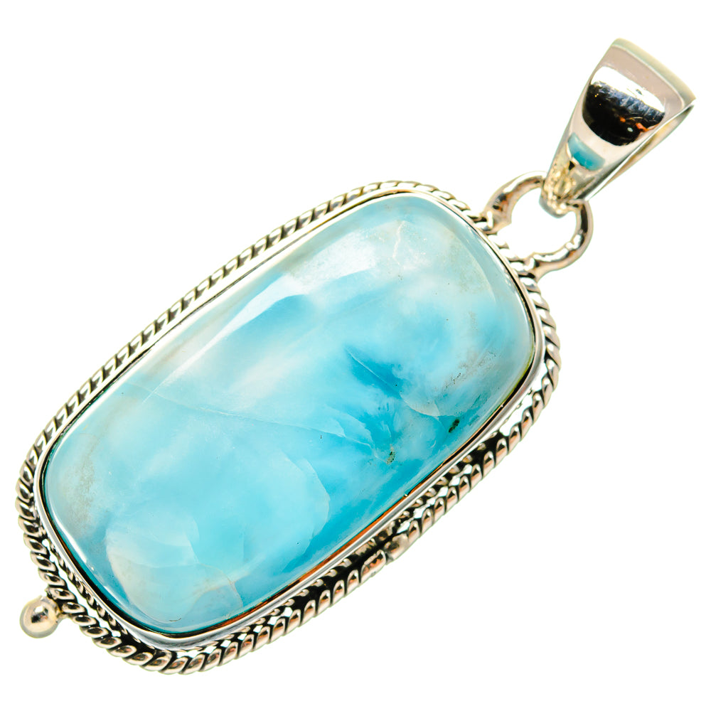 Larimar Pendants handcrafted by Anasilvercos - PD24304 - Photo 2