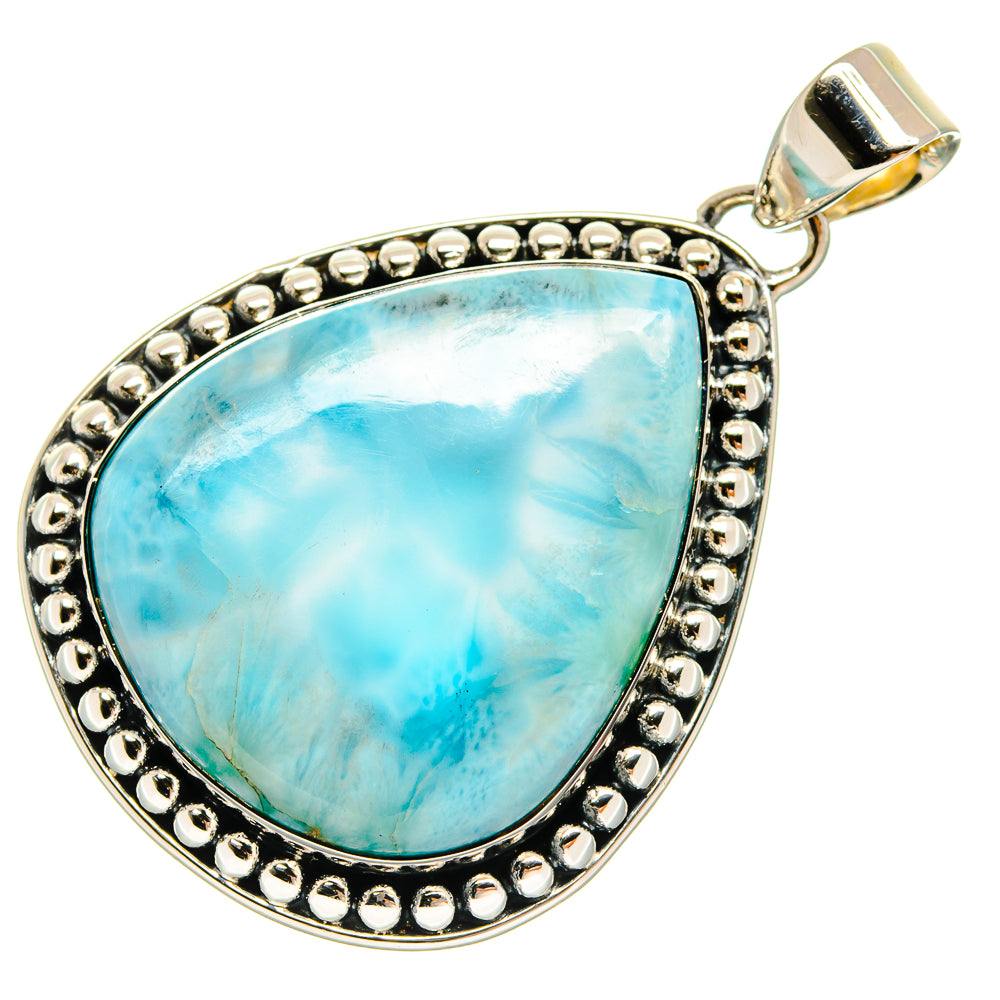 Larimar Pendants handcrafted by Anasilvercos - PD24306 - Photo 2