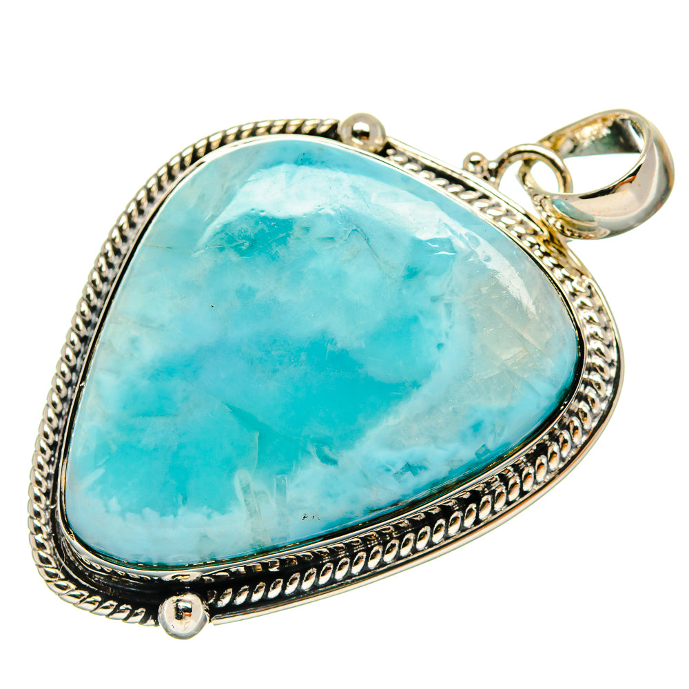 Larimar Pendants handcrafted by Anasilvercos - PD24309 - Photo 2