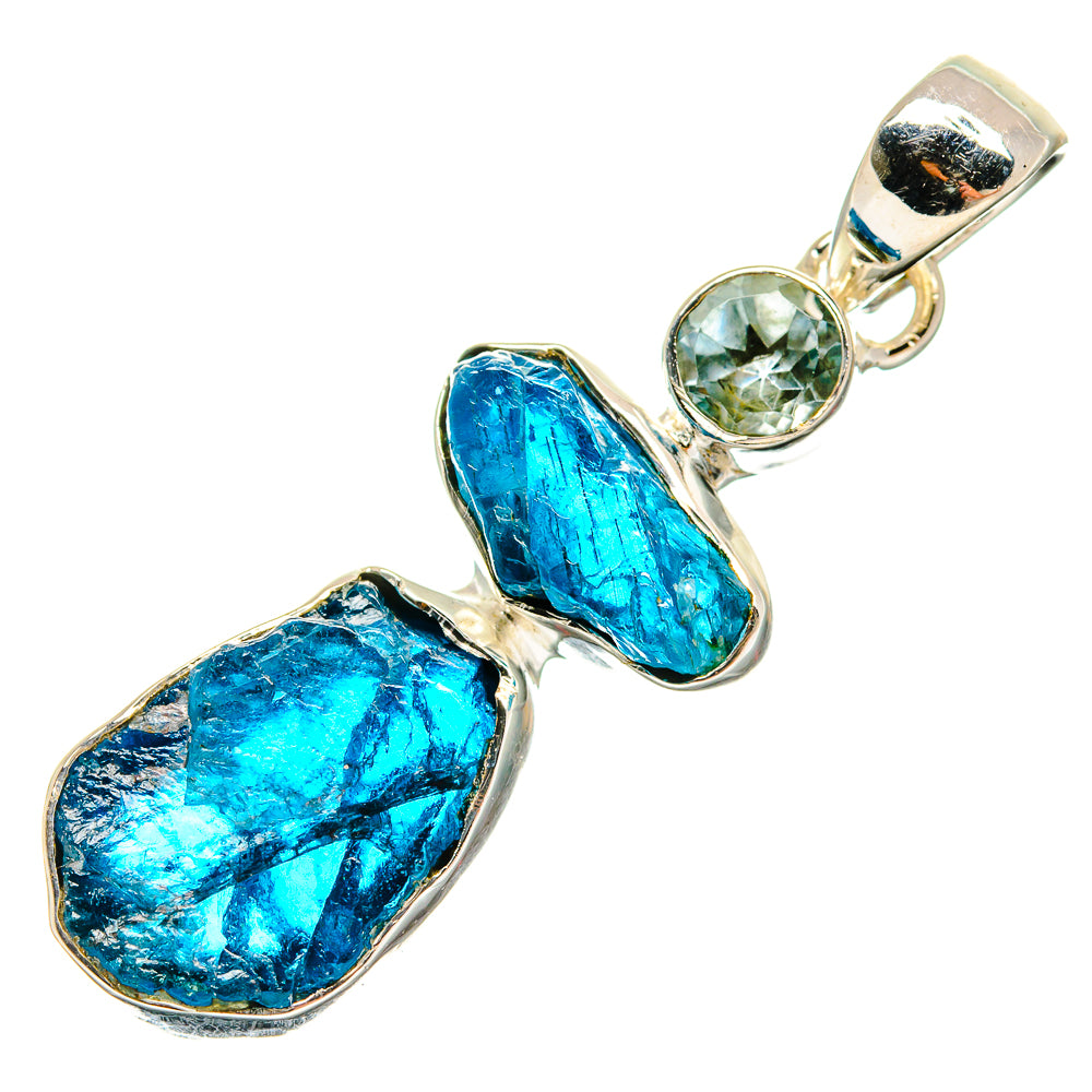 Apatite Pendants handcrafted by Anasilvercos - PD24314 - Photo 2