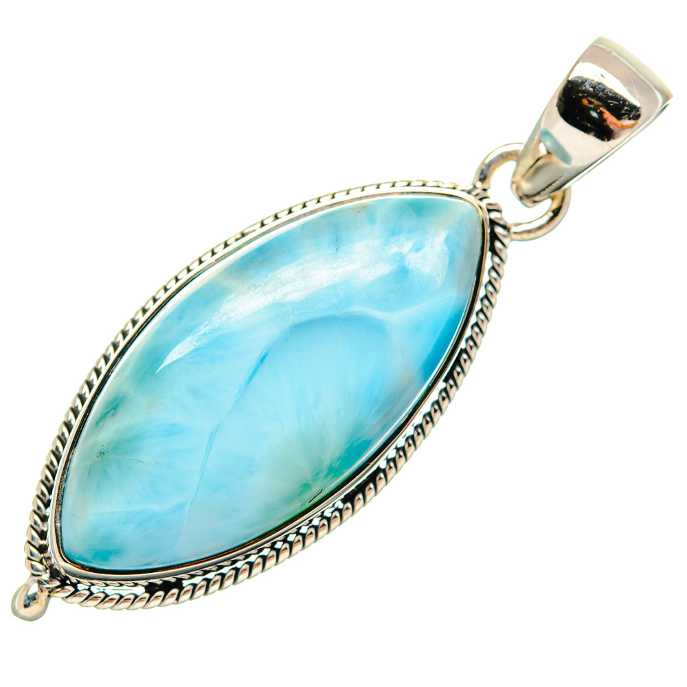 Larimar Pendants handcrafted by Anasilvercos - PD24321 - Photo 2