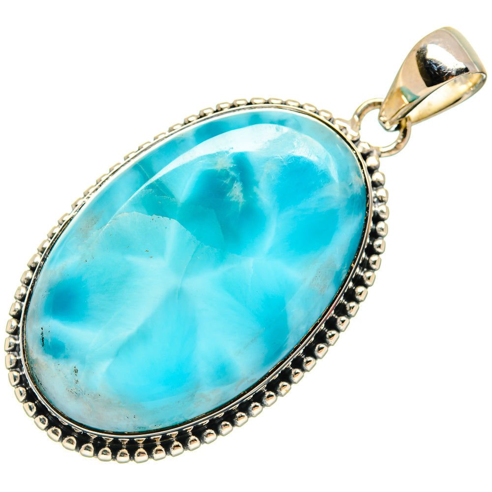 Larimar Pendants handcrafted by Anasilvercos - PD24333 - Photo 2