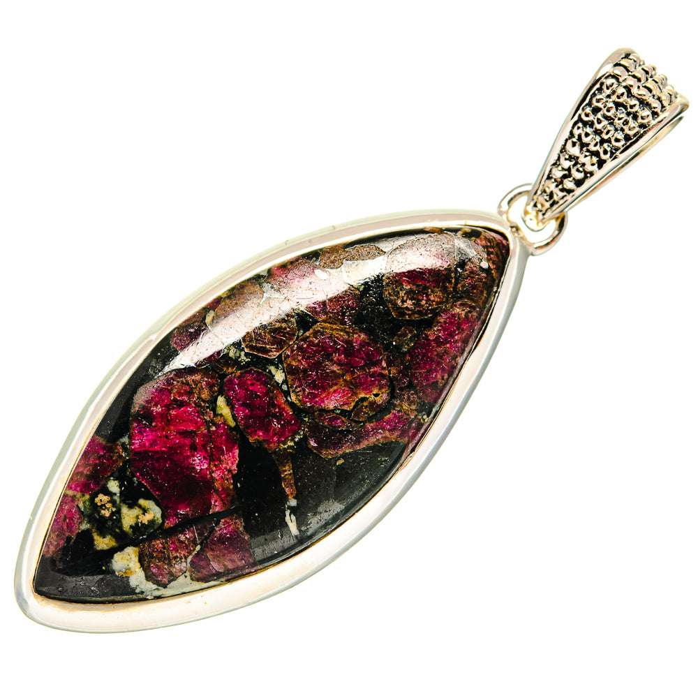 Russian Eudialyte Pendants handcrafted by Anasilvercos - PD24337 - Photo 2
