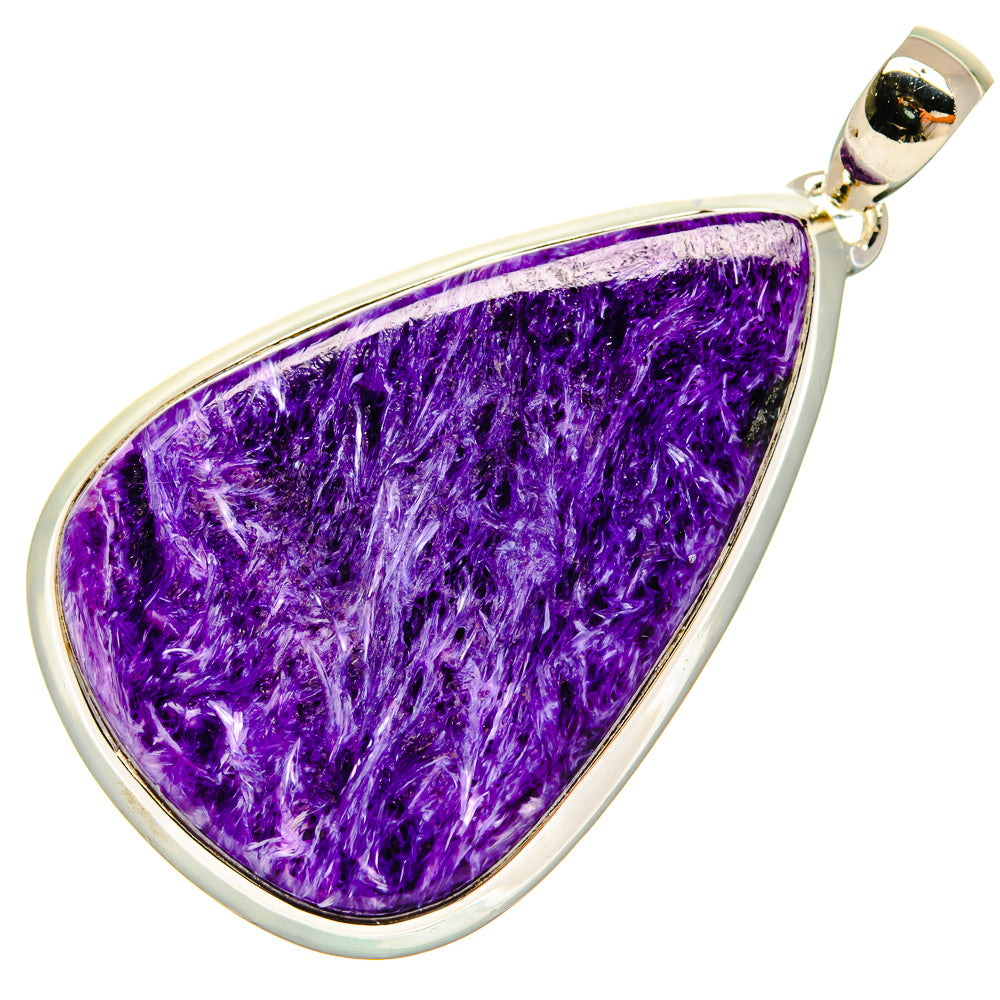 Charoite Pendants handcrafted by Anasilvercos - PD24340 - Photo 2