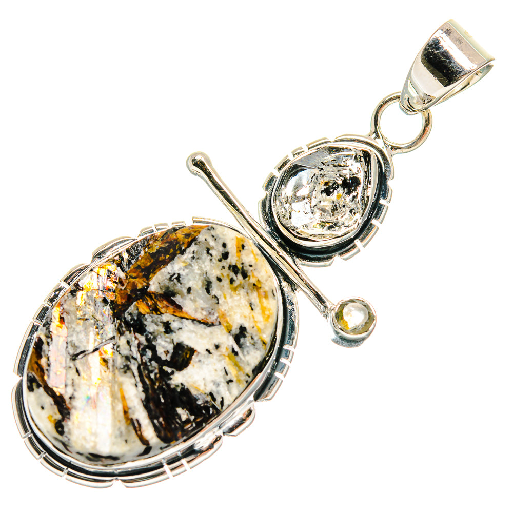 Astrophyllite Pendants handcrafted by Anasilvercos - PD24353 - Photo 2