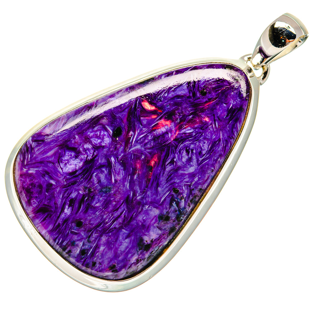 Charoite Pendants handcrafted by Anasilvercos - PD24354 - Photo 2
