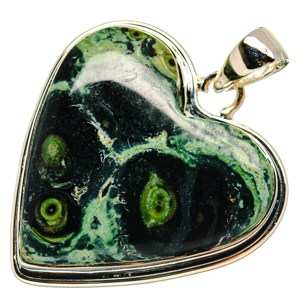 Galaxy Jasper Pendants handcrafted by Anasilvercos - PD24360 - Photo 2