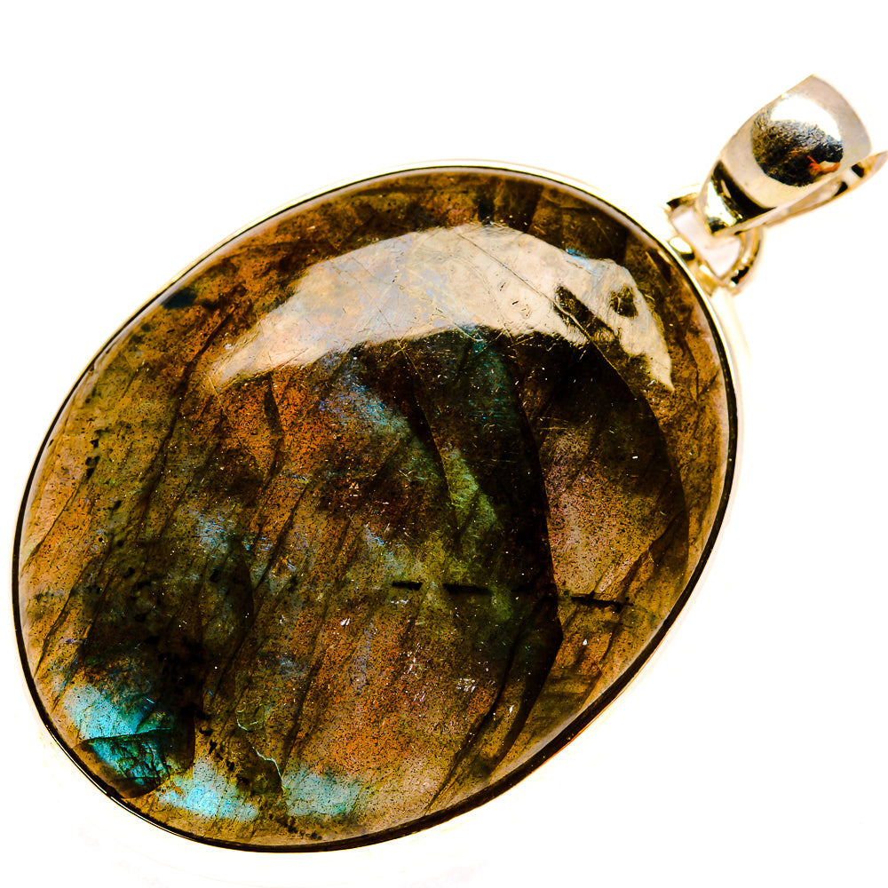 Labradorite Pendants handcrafted by Anasilvercos - PD24378 - Photo 2