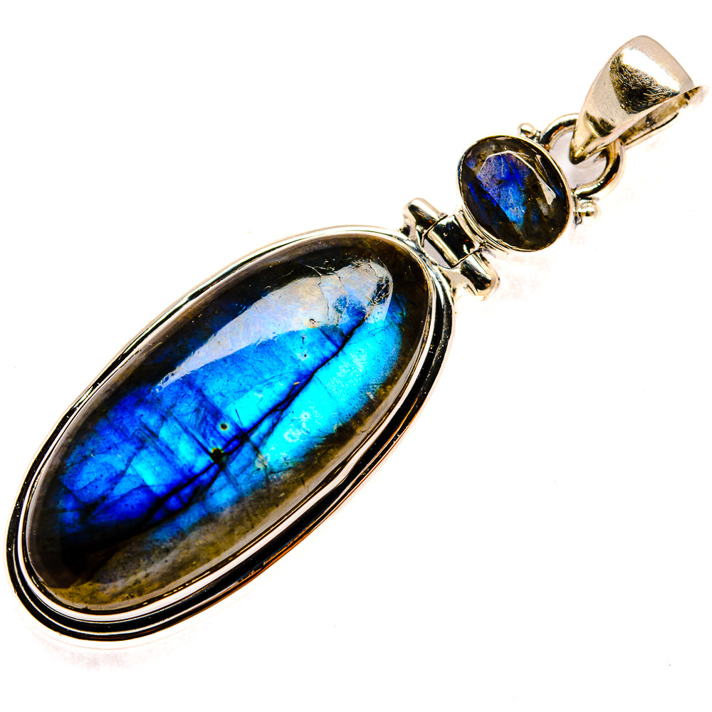 Labradorite Pendants handcrafted by Anasilvercos - PD24382 - Photo 2
