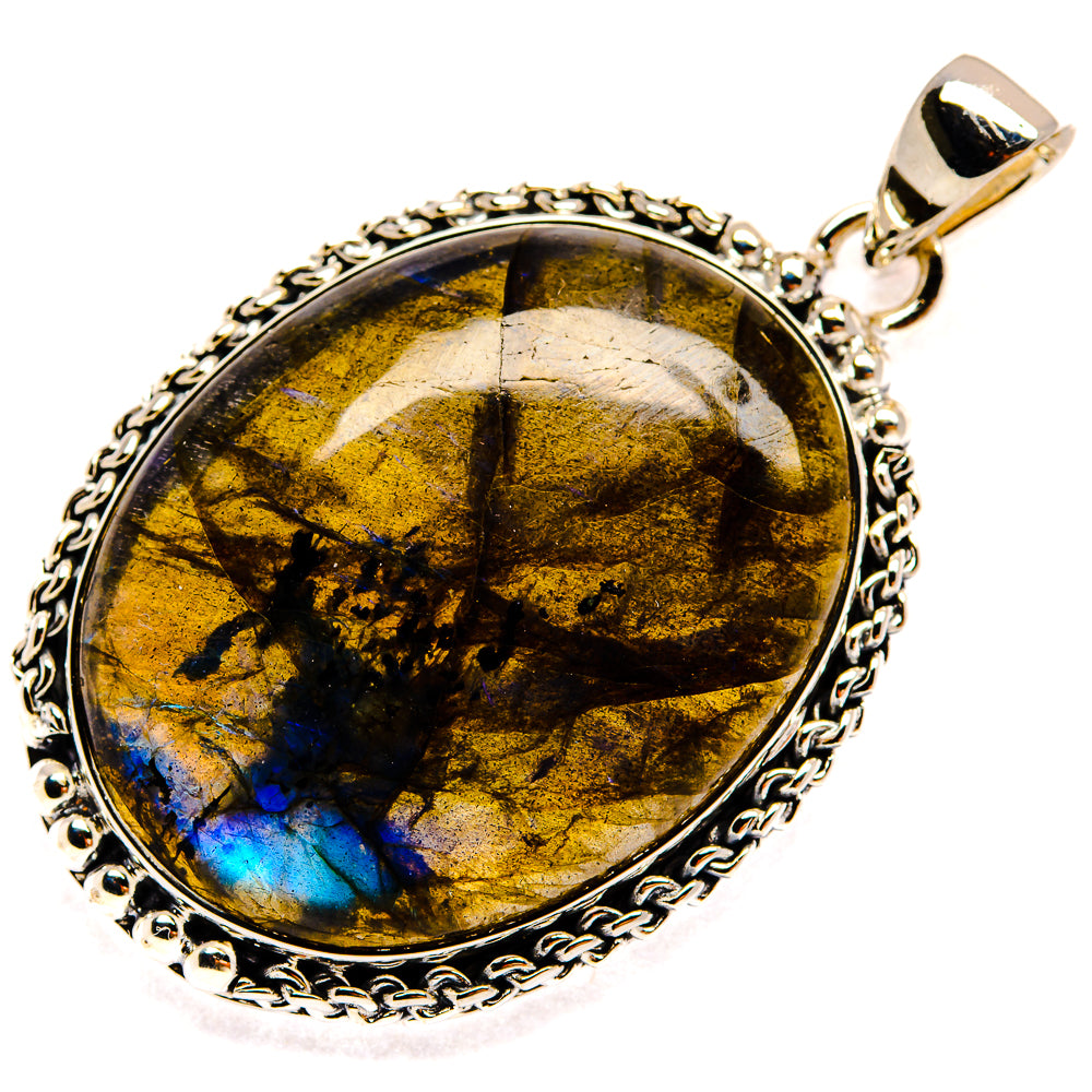 Labradorite Pendants handcrafted by Anasilvercos - PD24385 - Photo 2