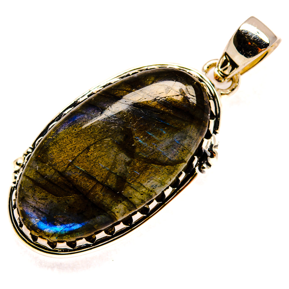 Labradorite Pendants handcrafted by Anasilvercos - PD24386 - Photo 2