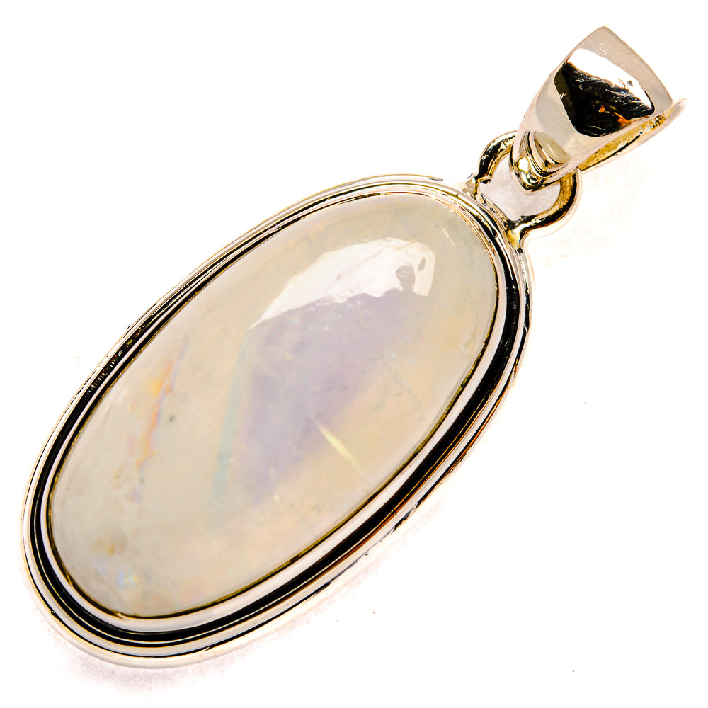 Rainbow Moonstone Pendants handcrafted by Anasilvercos - PD24393 - Photo 2