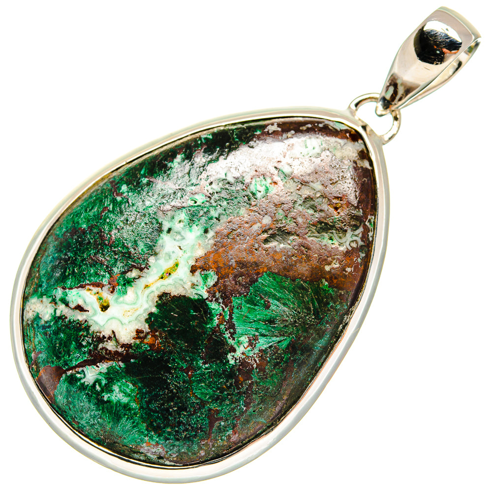 Chrysocolla Pendants handcrafted by Anasilvercos - PD24406 - Photo 2