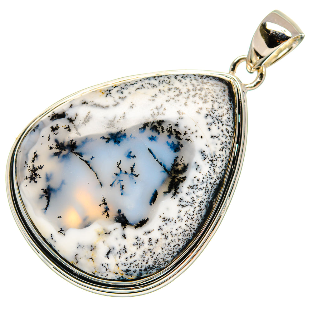 Dendritic Opal Pendants handcrafted by Anasilvercos - PD24415 - Photo 2