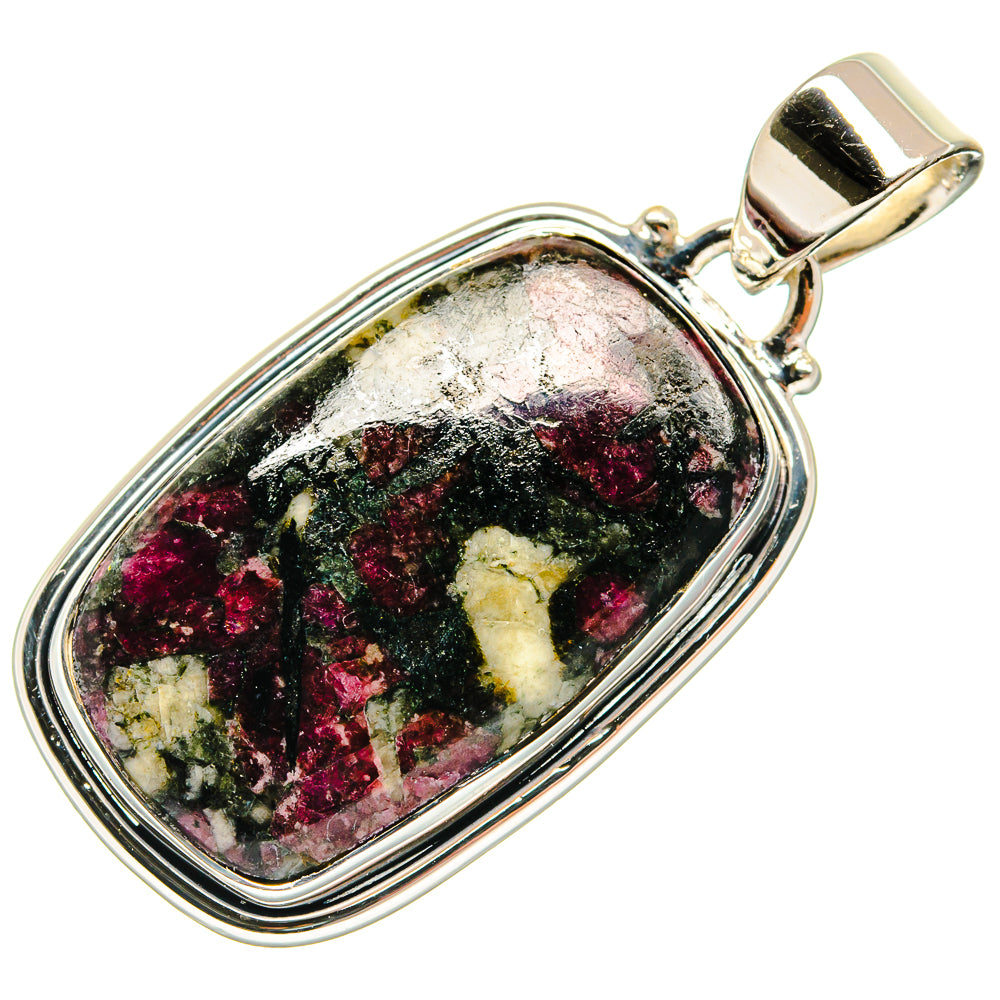 Russian Eudialyte Pendants handcrafted by Anasilvercos - PD24421 - Photo 2