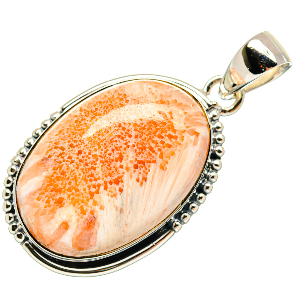 Scolecite Pendants handcrafted by Anasilvercos - PD24425 - Photo 2
