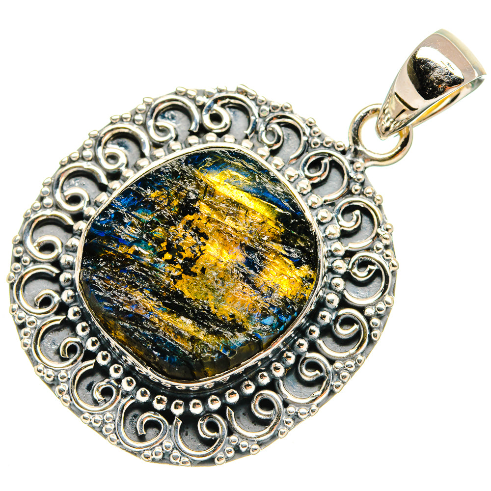 Labradorite Pendants handcrafted by Anasilvercos - PD24459 - Photo 2