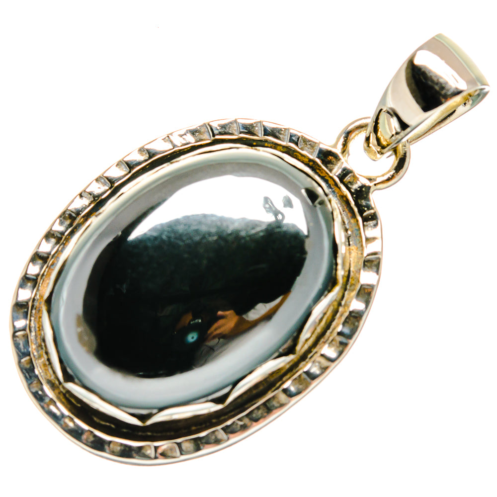 Hematite Pendants handcrafted by Anasilvercos - PD24462 - Photo 2