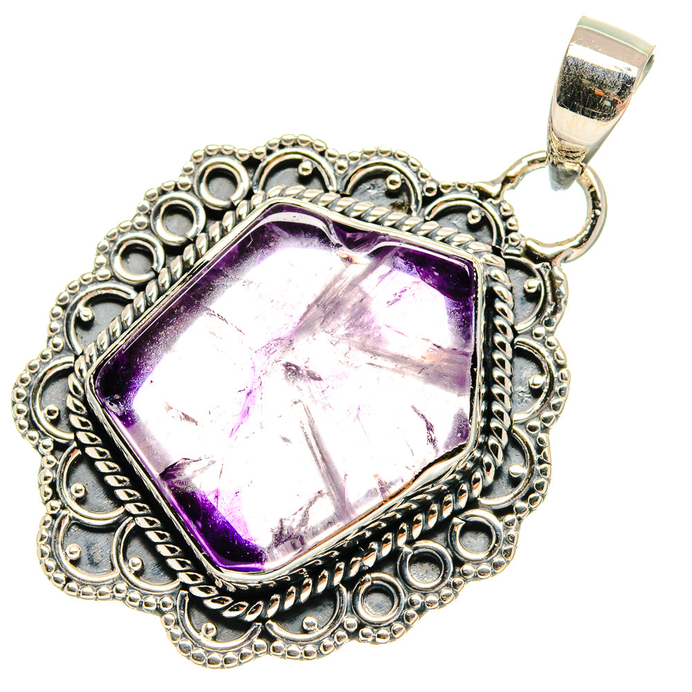 Star Amethyst Pendants handcrafted by Anasilvercos - PD24463 - Photo 2