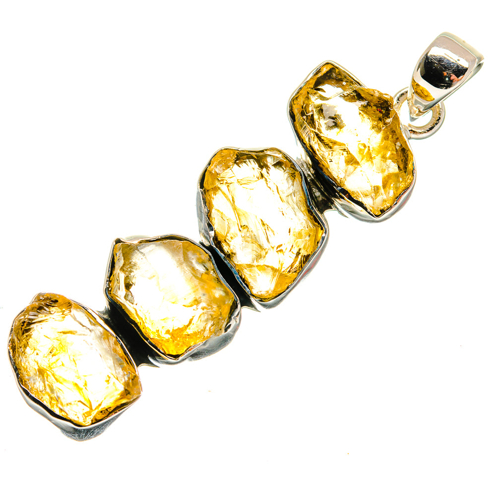 Citrine Pendants handcrafted by Anasilvercos - PD24475 - Photo 2