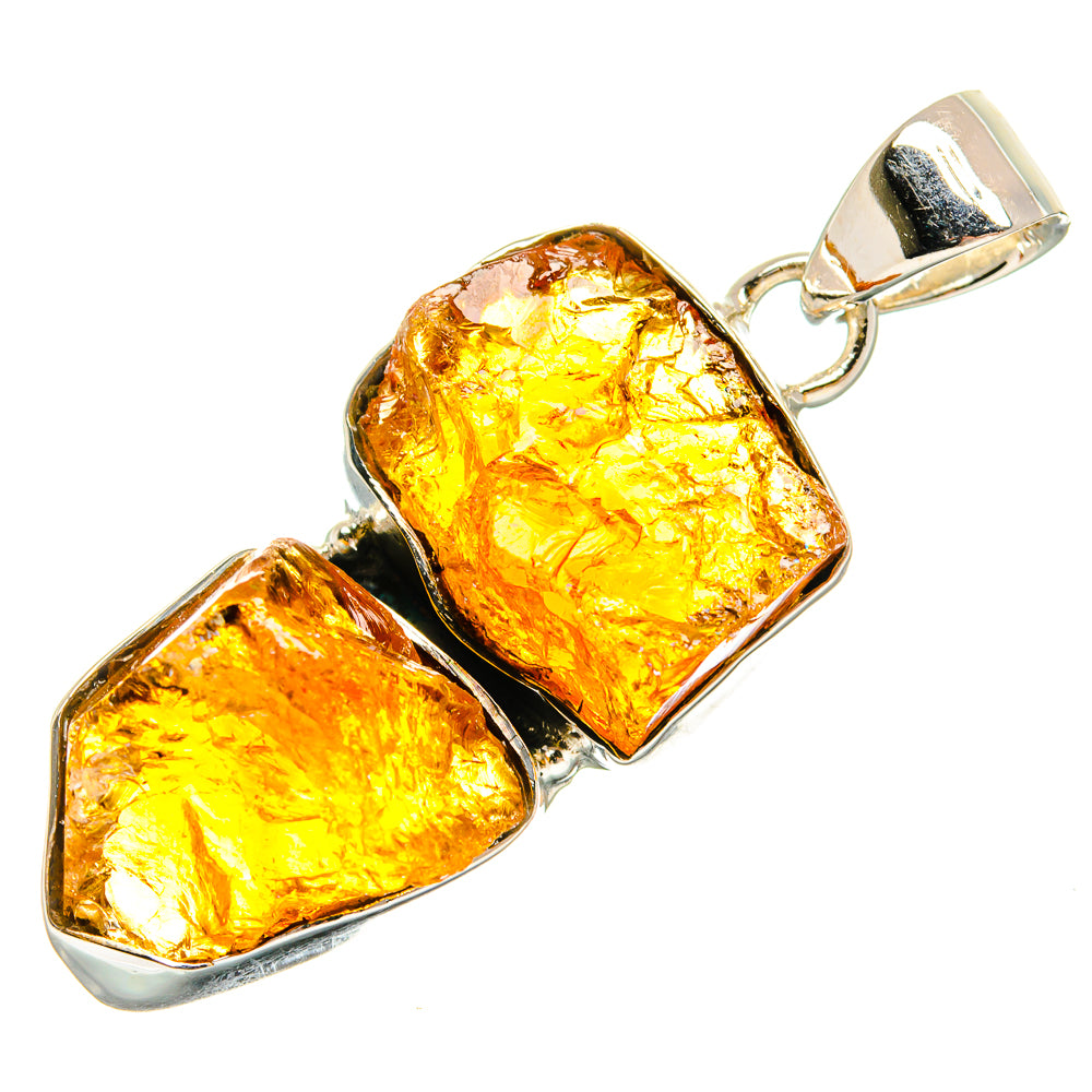 Citrine Pendants handcrafted by Anasilvercos - PD24481 - Photo 2