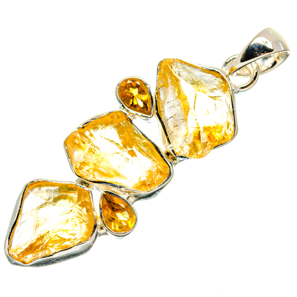 Citrine Pendants handcrafted by Anasilvercos - PD24492 - Photo 2